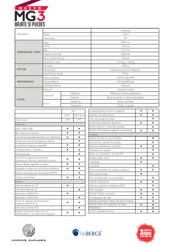 Ficha Tecnica MG3 2014 21x29.7cm