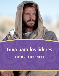 Gu&iacute;a para los l&iacute;deres - La Iglesia de Jesucristo de los Santos de los