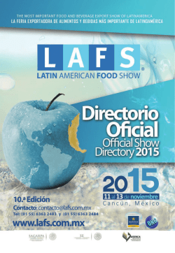 Directorio de Expositores 2015