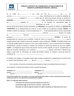 formato contrato de compraventa de establecimiento de comercio