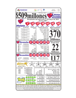 RESULTADOS 2015-05-27