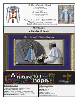 5/3 - St. Anne Mission