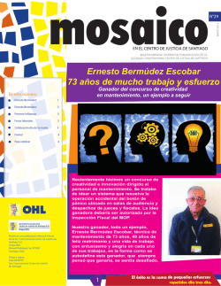 mosaico n&deg;29 - Centro de Justicia