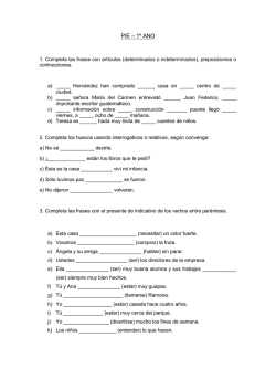 PIE &ndash; 1&ordm; ANO - Col&eacute;gio Guilherme de Almeida