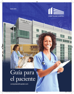 Gu&iacute;a para el paciente - NYC Health + Hospitals