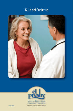 GUIA PACIENTE EL PRESBY