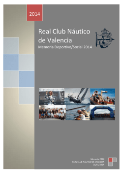 Memoria Deportiva de 2014
