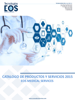 GE - EOS Medical Services