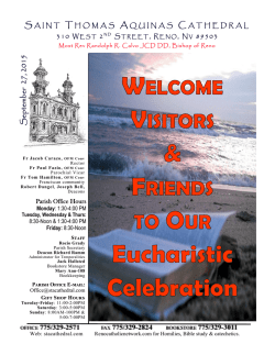 September 27, 2015 - Saint Thomas Aquinas Cathedral