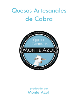 Quesos Artesanales de Cabra