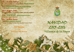 NAVIDAD 2015-2016 - Villaseca de la Sagra