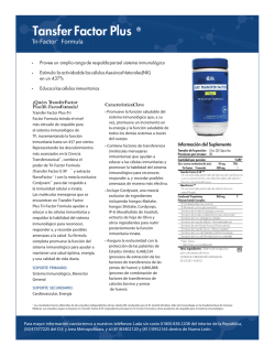 Tansfer Factor Plus &reg;