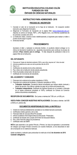 INSTITUCI&Oacute;N EDUCATIVA COLEGIO COL&Oacute;N