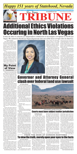 Additional Ethics Violations Occuring in North Las Vegas