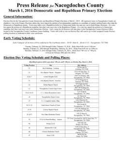 Nacogdoches County Government