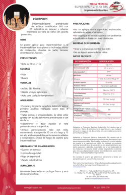 SUPER KPA F.V. (3.5) SBS - Impermeabilizantes Jaisa