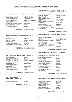 Descargar listado inicio cursos piscina cubierta temporada 2015