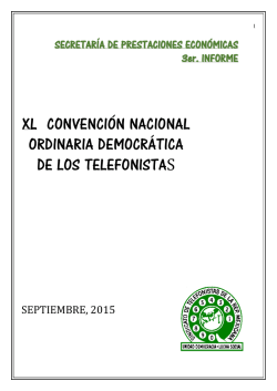 COMPA&Ntilde;EROS Y COMPA&Ntilde;ERAS CONVENCIONISTAS Y