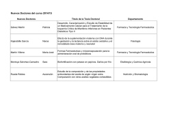 Nuevos Doctores del curso 2014/15