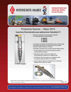 Productos Nuevos &ndash; Mayo 2015