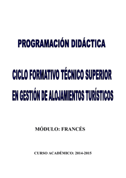 M&Oacute;DULO: FRANC&Eacute;S - IES C&aacute;novas del Castillo