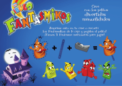 FANTASMIKOS JUGUETES MARIONETAS