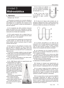 Unidad 3 Hidrost&aacute;tica