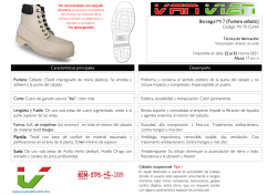 M170 CLHA Borcegu&iacute; M17 Acrilo Nitrilo VULCANIZADO