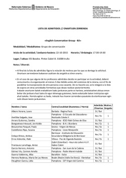 admitidos grupo conversaci&oacute;n B2