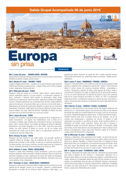 Salida Grupal Acompa&ntilde;ada 06 de junio 2016*