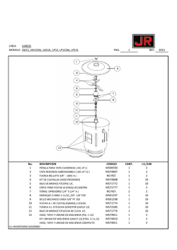 LINEA VARIOS MODELO LM12, LM1226L, LM12L, LP12, LP1226L