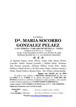 d&ordf;. maria socorro gonzalez pelaez casa simona