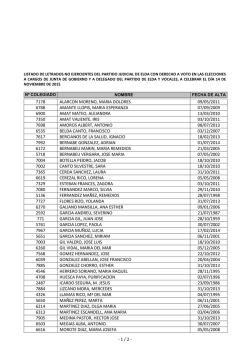 1 / 2 - 7178 alarcon moreno, maria dolores 09/05/2011 6788 amante