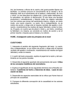 HUME, Investigaci&oacute;n sobre los principios de la moral fr&iacute;a e