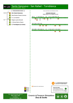 Santa Genoveva - San Rafael - Torreblanca