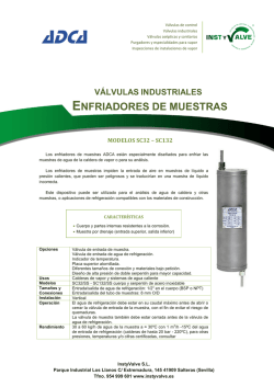 ADCA - Mod. SC32-SC132 Enfriadores de muestras
