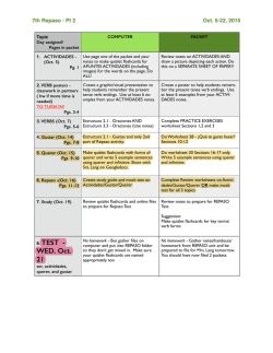 7th Grade - Repaso PART 2