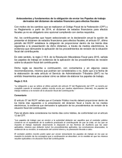 Antecedentes de los Papeles de Trabajo del SIPRED