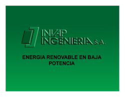 presentaci&oacute;n invap e&oacute;lica 2014