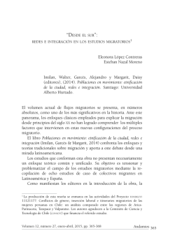 Eleonora L&oacute;pez Contreras Esteban Nazal Moreno Imilan, Walter