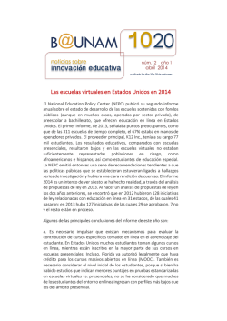 Las$escuelas$virtuales$en$Estados$Unidos$en$2014