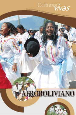 AfroboliviAno - Pueblos Ind&iacute;genas