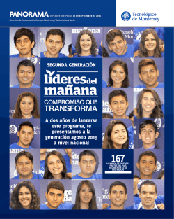 L&iacute;deres del Ma&ntilde;ana Nacional - Soy Tec