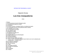 Dumas Alejandro - Los tres mosqueteros