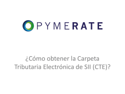&iquest;C&oacute;mo obtener la Carpeta Tributaria Electr&oacute;nica de