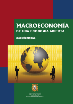 Macroeconom&iacute;a de una Econom&iacute;a Abierta.