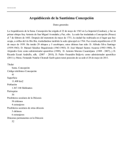 Gu&iacute;a Eclesial - Arzobispado de la Santisima Concepci&oacute;n