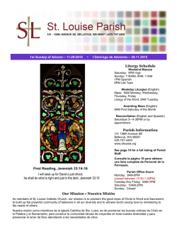 First Reading, Jeremiah 33:14-16 I will raise up