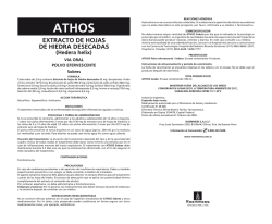 athos extracto de hojas de hiedra desecadas