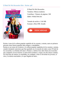 El Baul De Mis Recuerdos